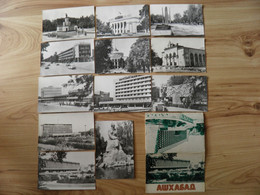 12 Cards In Folder Ussr 1979 Turkmenistan Ashkhabad - Turkménistan
