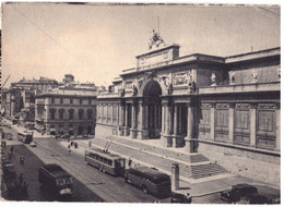 1955 ROMA 49 VIA NAZIONALE PALAZZO  ESPOSIZIONE  FILOBUS - Expositions