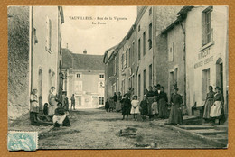 VAUVILLERS  (70) : " RUE DE LA VIGNOTTE - LA POSTE " - Vauvillers