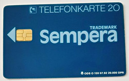 GERMANY Phone Card Telefonkarte Deutsche Telkom1992 20DM 20000 Have Been Issued - Andere