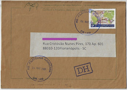 Brazil 2009 Cover Manaus Agency Ajuricaba Florianópolis 200 Years Provisional Regulation General Administration Of Posts - Covers & Documents