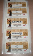 ATM (Automaatzegels) 134** Toulouse Lautrec In Elsene (à Ixelles) /  Côté 25.00€ Les 4 / MVTM (6000 Charleroi) - Unused Stamps