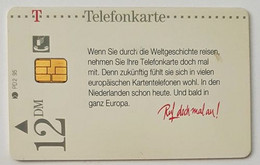 GERMANY Phone Card Telefonkarte Deutsche Telkom1995 12DM ? Have Been Issued - Andere & Zonder Classificatie