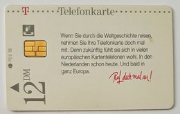 GERMANY Phone Card Telefonkarte Deutsche Telkom1995 12DM ? Have Been Issued - Otros & Sin Clasificación