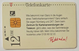 GERMANY Phone Card Telefonkarte Deutsche Telkom1995 12DM ? Have Been Issued - Andere