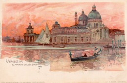 Venezia - Santa Maria Della Salute - E. Wielandt Illustrateur - Wielandt, Manuel