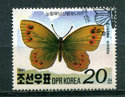 Coréee Du Nord 1991 - YT 2189 (o) - Papillon - Corea Del Norte