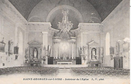 SAINT GEORGES  ( 49 ) - Intérieur De L'Eglise - Saint Georges Sur Loire