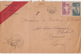 LETTRE GUINEE. 1940. FRANCHISE CABINET DU GOUVERNEUR. 1,00Fr POUR LA FRANCE - Briefe U. Dokumente