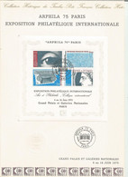 France - Documents Officiels - Année 1975 Complète - 38 Pages Papier Vélin - Documents Of Postal Services