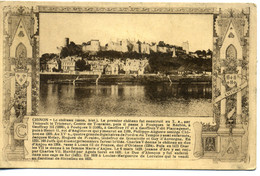 37 - Indre Et Loire - CHINON Vue Générale - Son Histoire - Chinon