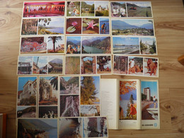18 Post Cards In Folder Ussr Georgia Abkhazia 1976 - Georgia