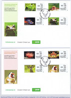 Ireland SOAR 2011 Phase II 55cx8 On 2 FDC 21 VII 2011, But "Standard Post" GPO Counter Machine Print - FDC