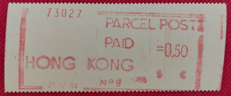ATM / METER LABEL Parcel Post; Distributor Nr 8; Mint - Automaten