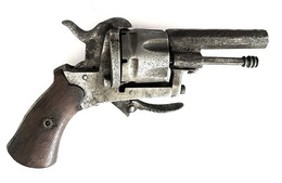 Petit Revolver à Broche à Restaurer - Decorative Weapons