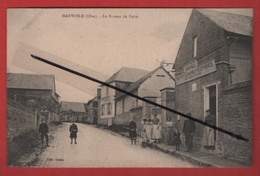 CPA - Hanvoile   -(Oise) -  Le Bureau De Poste - Autres Communes