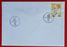 ISLAND 1989 REYKJAVIK VISIT POPE JOHN PAUL II - Covers & Documents