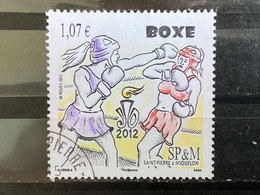 St. Pierre & Miquelon - Boxen (1.07) 2012 - Used Stamps