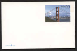 UX282 Postal Card GOLDEN GATE BRIDGE Mint 1997 - 1981-00
