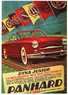 PANHARD  DYNA JUNIOR   VOITURE Automobile Française N° 36  éditions Centenaire .  (Recto-verso) - Turismo