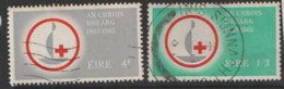 Ireland  1963  SG  197-8  Red Cross  Fine Used - Gebruikt