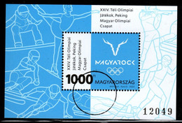 HUNGARY - 2022. SPECIMEN S/S - 24th Winter Olympic Games, Beijing  MNH!!! - Proofs & Reprints