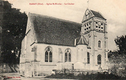 Raray - Eglise Saint Nicolas - Le Clocher - Raray