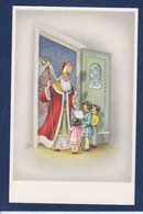 CPA Saint Nicolas Père Noël Santa Claus Nicolo Nicolaas Non Circulé - Nikolaus