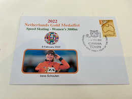 (2 G 56) China Beijing Winter Olympic Games 2022 - Netherlands Gold  - Men's Speed Skating 3000m - Invierno 2022 : Pekín