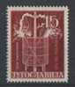 1956YU-MH-792C  JUGOSLAVIJA JUGOSLAWIEN NIKOLA TESLA PERFORATION 12 1-2  INTERESSANTE   NEVER HINGED - Geschnittene, Druckproben Und Abarten