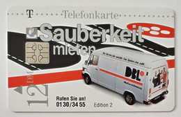 GERMANY Phone Card Telefonkarte Deutsche Telkom1995 12DM 1000000 Have Been Issued - Otros & Sin Clasificación