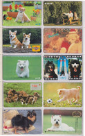 LOT De 50 Télécartes JAPON DIFFERENTES - ANIMAL - CHIEN - DOG DIFFERENT JAPAN Phonecards - 2 - Perros