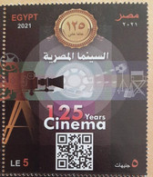 EGYPT 2021 125 Years,  Cinema In Egypt (Egypte) (Egitto) (Ägypten) - Neufs