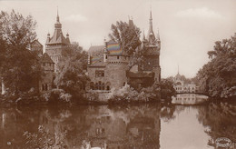 Budapest Hungary, Vajda-Hunyad Fortification Chateau Castle C1930s/50s Vintage Real Photo Postcard - Hungary
