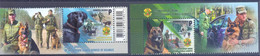 2022. Belarus, Service Dogs Of The Border Guard Service Of Belarus, 2v With Labels,  Mint/** - Belarus