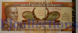 HAITI 20 GOURDES 2001 PICK 271 UNC - Haiti