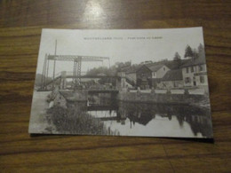 CPA Montbéliard - Pont Levis Au Canal - Montbéliard