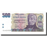 Billet, Argentine, 500 Pesos Argentinos, KM:316a, NEUF - Argentina
