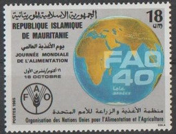 Mauritanie Mauritania - 1985 - Anniversaire FAO - 18UM - Mauritania (1960-...)
