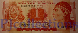 HONDURAS 1 LEMPIRA 1992 PICK 71 UNC - Honduras