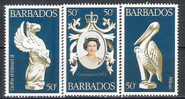 Barbades N° 449/51 Yvert NEUF ** - Barbados (1966-...)