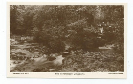 Devon   Postcard  Lynmouth Watersmeet Real Photo Rp Unused - Lynmouth & Lynton