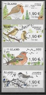 Aland 2021 Série Neuve Timbres Distributeur Oiseaux - Aland