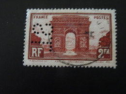 FRANCE  Perforé   S.T - Used Stamps