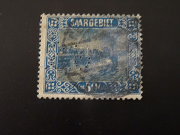 FRANCE- SAAR   Perforé   G.S - Used Stamps