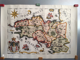 Carte De Bretagne - Mapas Geográficas