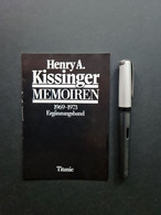 Titanic-Satire Auf Kissinger-Memoiren, Beilage Zur Nummer 1 Von Titanic, Das Endgültige Satiremagazin, 1979 - Unclassified