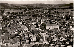 Payerne - Vue Aerienne (10220) * 7. 2. 1955 - Payerne