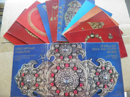 15 In Folder Ussr 1978 Art Jewelled Gold Silver Work Armenian History Museum Yerevan - Other