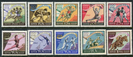 SOVIET UNION 1960  Olympic Games, Rome MNH / **.  Michel 2369-78 - Unused Stamps